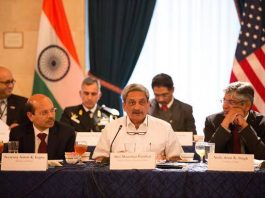 Indian Defense Minister Parrikar Attends Closed Door Meet with Businesses