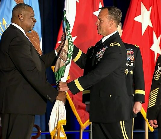 Former Centcom Chief of Staff Assumes Role of Commander