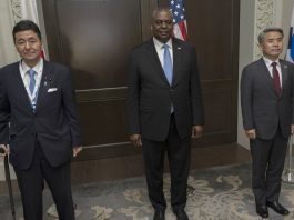 Austin Holds Trilateral Meetings With Indo-Pacific Allies