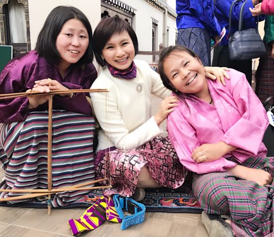 Spreading Happiness From Bhutan to the World, One Scarf At A Time