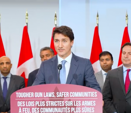 Canadian PM Trudeau Orders Nationwide Handgun Market Freeze