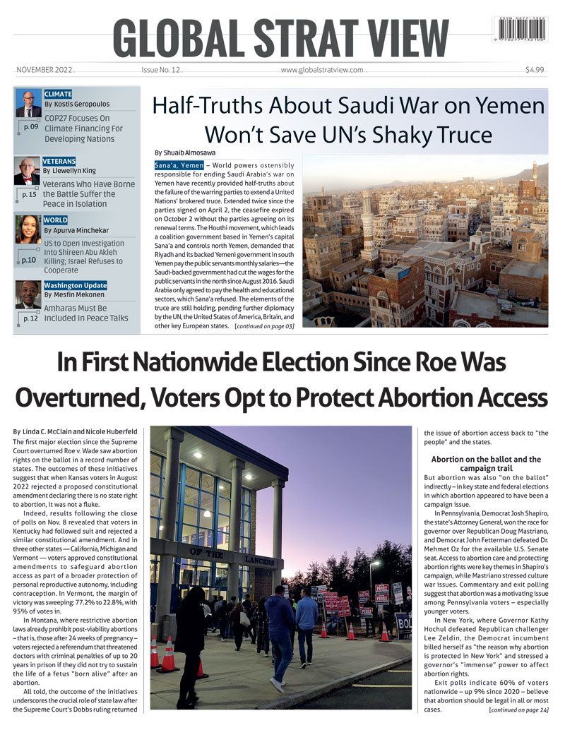 Strat View Global Strat View Print Edition: November 2022 - GLOBAL STRAT VIEW