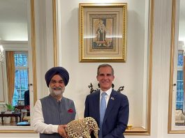 Garcetti Sworn in as US Ambassador to India