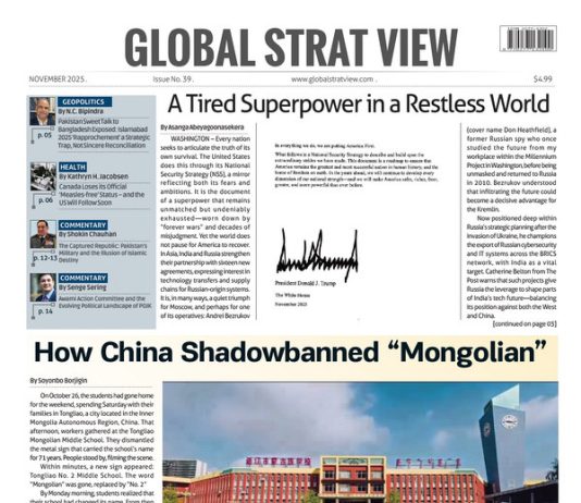 Global Strat View Print Edition: November 2025