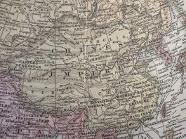 Occupation by Doctrine: How “One China” Silences Tibet’s Truth Map highlighting the territorial boundaries of Tibet and the People's Republic of China to illustrate geopolitical disputes.